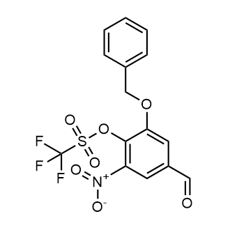 2-(Benzyloxy)-4-formyl-6-nitrophenyl trifluoromethanesulfonate|CS-0662339