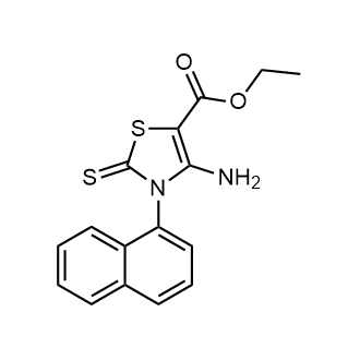 Ethyl 4-amino-3-(naphthalen-1-yl)-2-thioxo-2,3-dihydrothiazole-5-carboxylate|CS-0662347