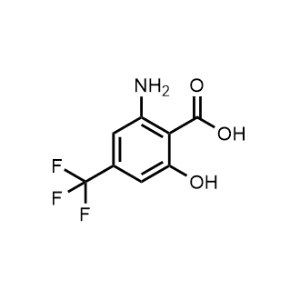 2-Amino-6-hydroxy-4-(trifluoromethyl)benzoic acid|CS-0662412