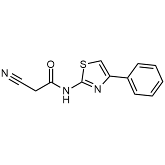 2-Cyano-n-(4-phenylthiazol-2-yl)acetamide|CS-0662426