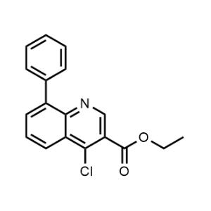 Ethyl 4-chloro-8-phenylquinoline-3-carboxylate|CS-0662432