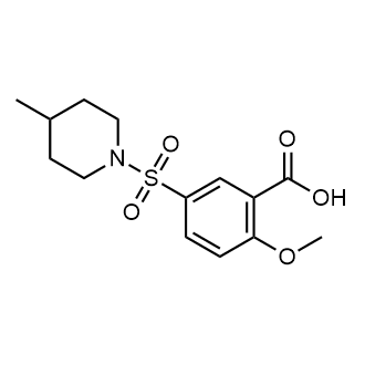 2-Methoxy-5-((4-methylpiperidin-1-yl)sulfonyl)benzoic acid|CS-0662686