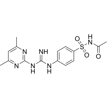 N-[[4-[[[(4,6-Dimethyl-2-pyrimidinyl)amino]iminomethyl]amino]phenyl]sulfonyl]acetamide|CS-0662860