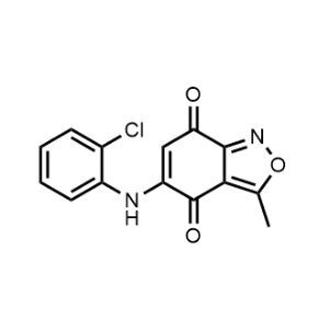5-((2-Chlorophenyl)amino)-3-methylbenzo[c]isoxazole-4,7-dione|CS-0662875