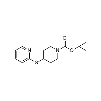 tert-Butyl 4-(pyridin-2-ylthio)piperidine-1-carboxylate|CS-0662921