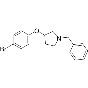 1-Benzyl-3-(4-bromophenoxy)pyrrolidine|CS-0663022