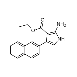 Ethyl 2-amino-4-(naphthalen-2-yl)-1h-pyrrole-3-carboxylate|CS-0663036