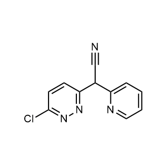2-(6-Chloropyridazin-3-yl)-2-(pyridin-2-yl)acetonitrile|CS-0663049