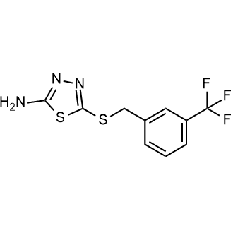 5-((3-(Trifluoromethyl)benzyl)thio)-1,3,4-thiadiazol-2-amine|CS-0663285