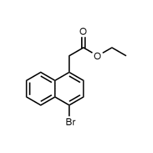 Ethyl 2-(4-bromonaphthalen-1-yl)acetate|CS-0663362