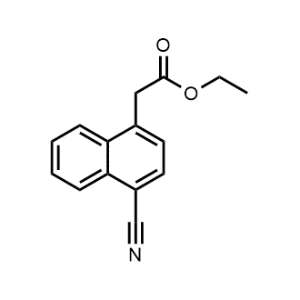 Ethyl 2-(4-cyanonaphthalen-1-yl)acetate|CS-0663363