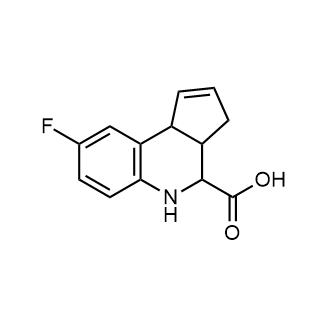 8-Fluoro-3a,4,5,9b-tetrahydro-3h-cyclopenta[c]quinoline-4-carboxylic acid|CS-0663615