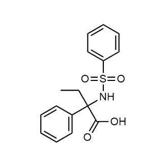 2-Phenyl-2-(phenylsulfonamido)butanoic acid|CS-0663770