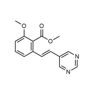 Methyl (e)-2-methoxy-6-(2-(pyrimidin-5-yl)vinyl)benzoate|CS-0663875
