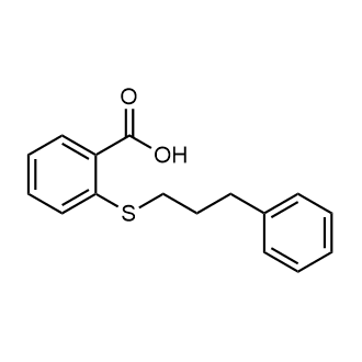 2-((3-Phenylpropyl)thio)benzoic acid|CS-0663920