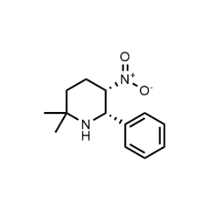 rel-(5s,6s)-2,2-Dimethyl-5-nitro-6-phenylpiperidine|CS-0663972