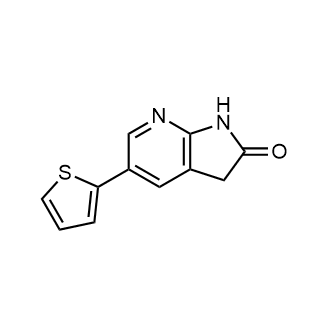 5-(Thiophen-2-yl)-1,3-dihydro-2h-pyrrolo[2,3-b]pyridin-2-one|CS-0664040