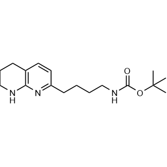 tert-Butyl (4-(5,6,7,8-tetrahydro-1,8-naphthyridin-2-yl)butyl)carbamate|CS-0664205