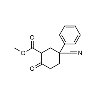 Methyl 5-cyano-2-oxo-5-phenylcyclohexane-1-carboxylate|CS-0664262