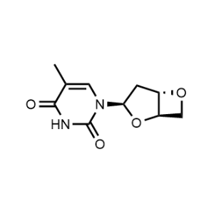 1-((1R,3r,5s)-2,6-Dioxabicyclo[3.2.0]heptan-3-yl)-5-methylpyrimidine-2,4(1h,3h)-dione|CS-0664269