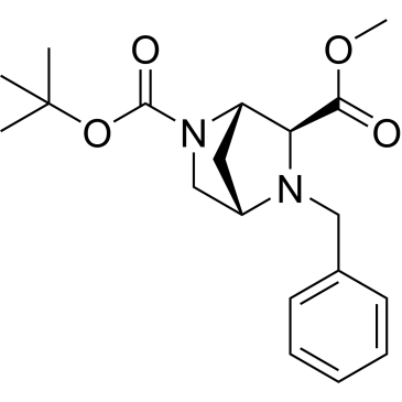 2-(tert-Butyl) 6-methyl (1s,4s,6s)-5-benzyl-2,5-diazabicyclo[2.2.1]heptane-2,6-dicarboxylate|CS-0664322