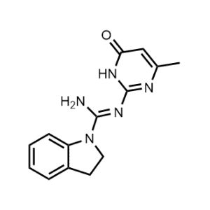 N-(6-Methyl-4-oxo-1,4-dihydropyrimidin-2-yl)indoline-1-carboximidamide|CS-0664604