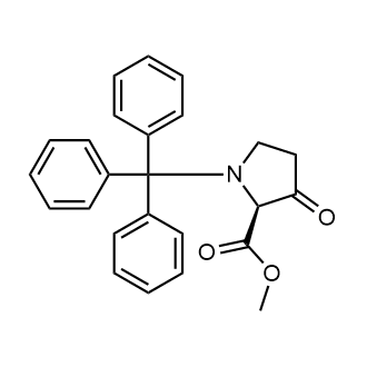 Methyl (s)-3-oxo-1-tritylpyrrolidine-2-carboxylate|CS-0664651