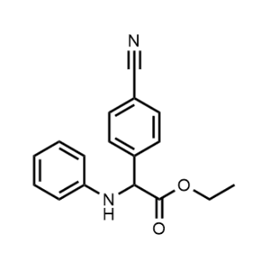 Ethyl 2-(4-cyanophenyl)-2-(phenylamino)acetate|CS-0664781