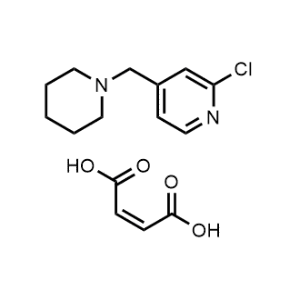 2-chloro-4-(piperidin-1-ylmethyl)pyridine maleate|CS-0664791