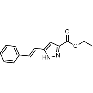 Ethyl (e)-5-styryl-1h-pyrazole-3-carboxylate|CS-0664808