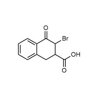 3-Bromo-4-oxo-1,2,3,4-tetrahydronaphthalene-2-carboxylic acid|CS-0664824
