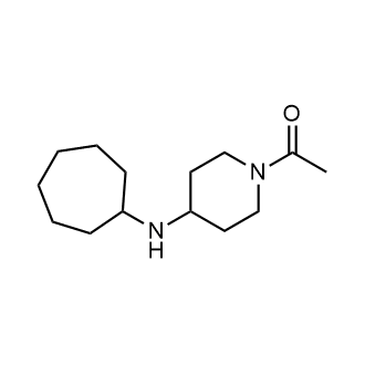 1-(4-(Cycloheptylamino)piperidin-1-yl)ethan-1-one|CS-0664960
