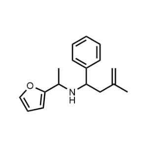 N-(1-(Furan-2-yl)ethyl)-3-methyl-1-phenylbut-3-en-1-amine|CS-0665298