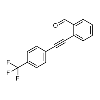 2-((4-(Trifluoromethyl)phenyl)ethynyl)benzaldehyde|CS-0665310