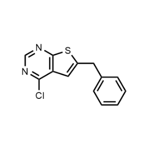 6-Benzyl-4-chlorothieno[2,3-d]pyrimidine|CS-0665385