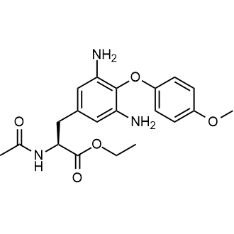 Ethyl (S)-2-acetamido-3-(3,5-diamino-4-(4-methoxyphenoxy)phenyl)propanoate|CS-0665408