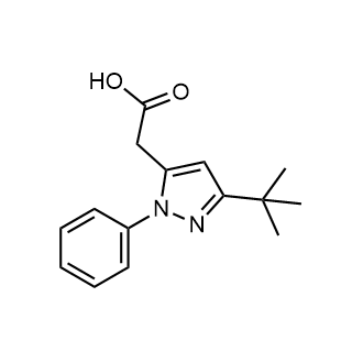 2-(3-(tert-Butyl)-1-phenyl-1h-pyrazol-5-yl)acetic acid|CS-0665462
