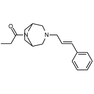 1-(3-Cinnamyl-3,8-diazabicyclo[3.2.1]octan-8-yl)propan-1-one|CS-0665550