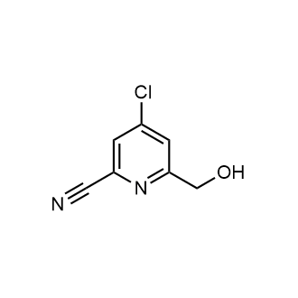 4-Chloro-6-(hydroxymethyl)picolinonitrile|CS-0665556