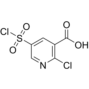 2-Chloro-5-(chlorosulfonyl)nicotinic acid|CS-0665823