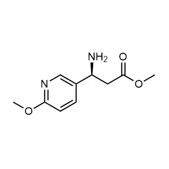 Methyl (s)-3-amino-3-(6-methoxypyridin-3-yl)propanoate|CS-0666169