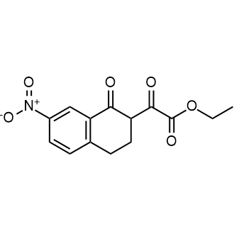 Ethyl 2-(7-nitro-1-oxo-1,2,3,4-tetrahydronaphthalen-2-yl)-2-oxoacetate|CS-0666238