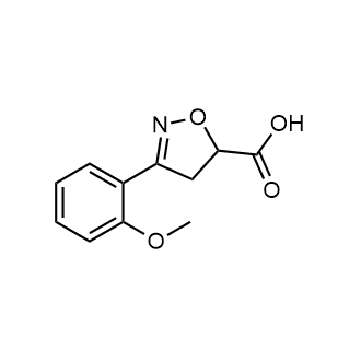 3-(2-Methoxyphenyl)-4,5-dihydroisoxazole-5-carboxylic acid|CS-0666346