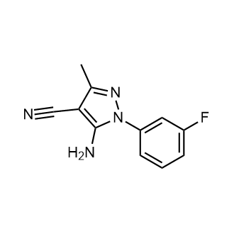 5-Amino-1-(3-fluorophenyl)-3-methyl-1h-pyrazole-4-carbonitrile|CS-0666499