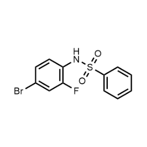 N-(4-Bromo-2-fluorophenyl)benzenesulfonamide|CS-0666589