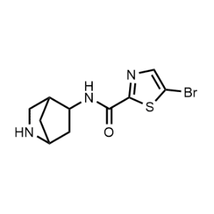 N-(2-Azabicyclo[2.2.1]heptan-5-yl)-5-bromothiazole-2-carboxamide|CS-0666705