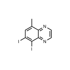 5,6-Diiodo-8-methylquinoxaline|CS-0666906