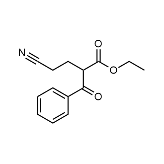 Ethyl 2-benzoyl-4-cyanobutanoate|CS-0667089