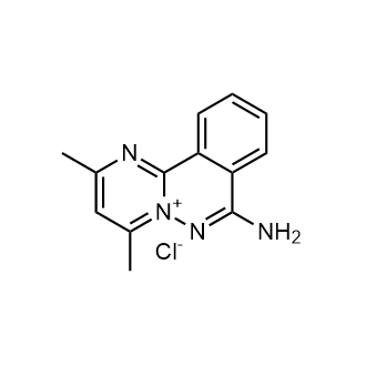 7-Amino-2,4-dimethylpyrimido[2,1-a]phthalazin-5-ium chloride|CS-0667242