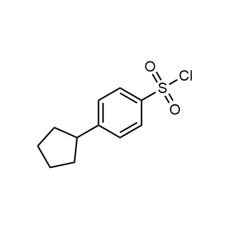 4-Cyclopentylbenzenesulfonyl chloride|CS-0667279